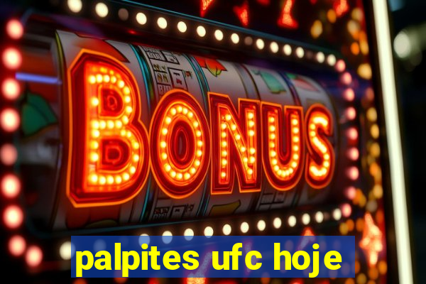 palpites ufc hoje